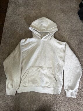 Aritzia women's Hooded Sweatshirt in Light Gray